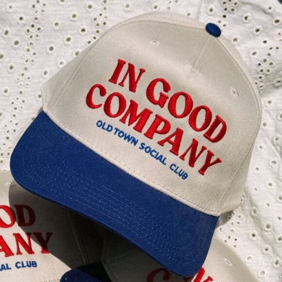 Good Company Old Town Social Club Hat Cap, Vintage Style, Streetwear - Picture 1 of 1